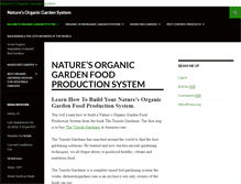 Tablet Screenshot of naturesorganicgarden.com
